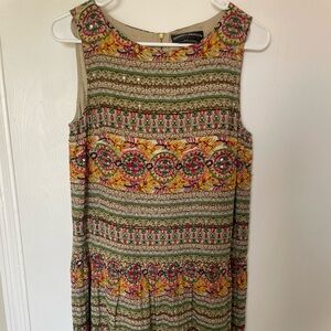 Like-New Beaded Anthropologie Drop-Waist dress